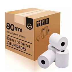 ROLLO 80X50 TERMICO x100u