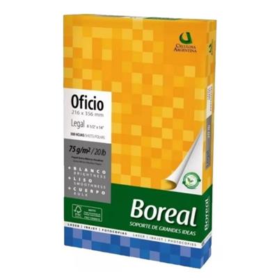 RESMA OFICIO 75g BOREAL