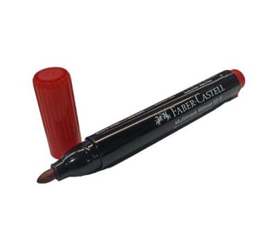 MARCADOR FABER PERM. 52 PTA. REDONDA ROJO