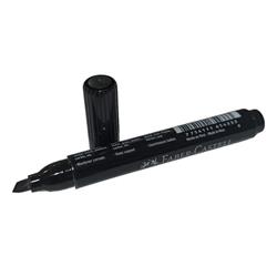 MARCADOR FABER PERM. 54 PTA. BISELADA NEGRO