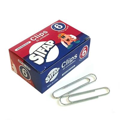 CLIP N6 47mm SIFAP METALICO x50