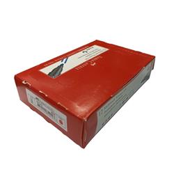 MARCADOR FABER PERM. 52 PTA. REDONDA ROJO CAJA x12