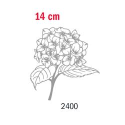 SELLO FLORES GOMA EVA 14cm 2400 eQ