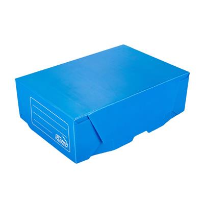 CAJA ARCHIVO PLANA 701 12cm OFICIO AZUL