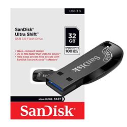 PEN DRIVE SANDISK ULTRA SHIFT 3.0 - 32GB