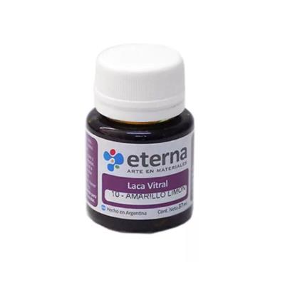 LACA VITRAL AMARILLO LIMON ETERNA 37ML