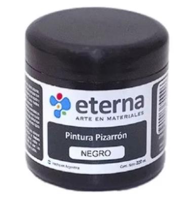 PINTURA PIZZARRON ETERNA  NEGRO 200ML