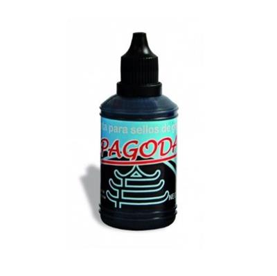 TINTA SELLO GOMA 30CC PAGODA NEGRO