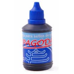 TINTA SELLO GOMA 30CC PAGODA AZUL