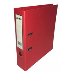 BIBLIORATO AVIOS PVC A4 75 ROJO