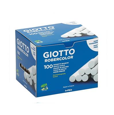 TIZA GIOTTO COMPACTA X 100 BLANCA