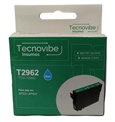 CARTUCHO EPSON T2962 TECNOVIBE CIAN